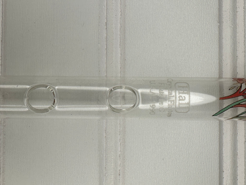 Vintage Hall Crystal Flute in G