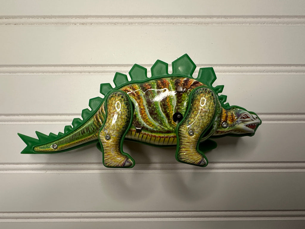 Wind-Up Stegosaurus Vintage Tin Toy