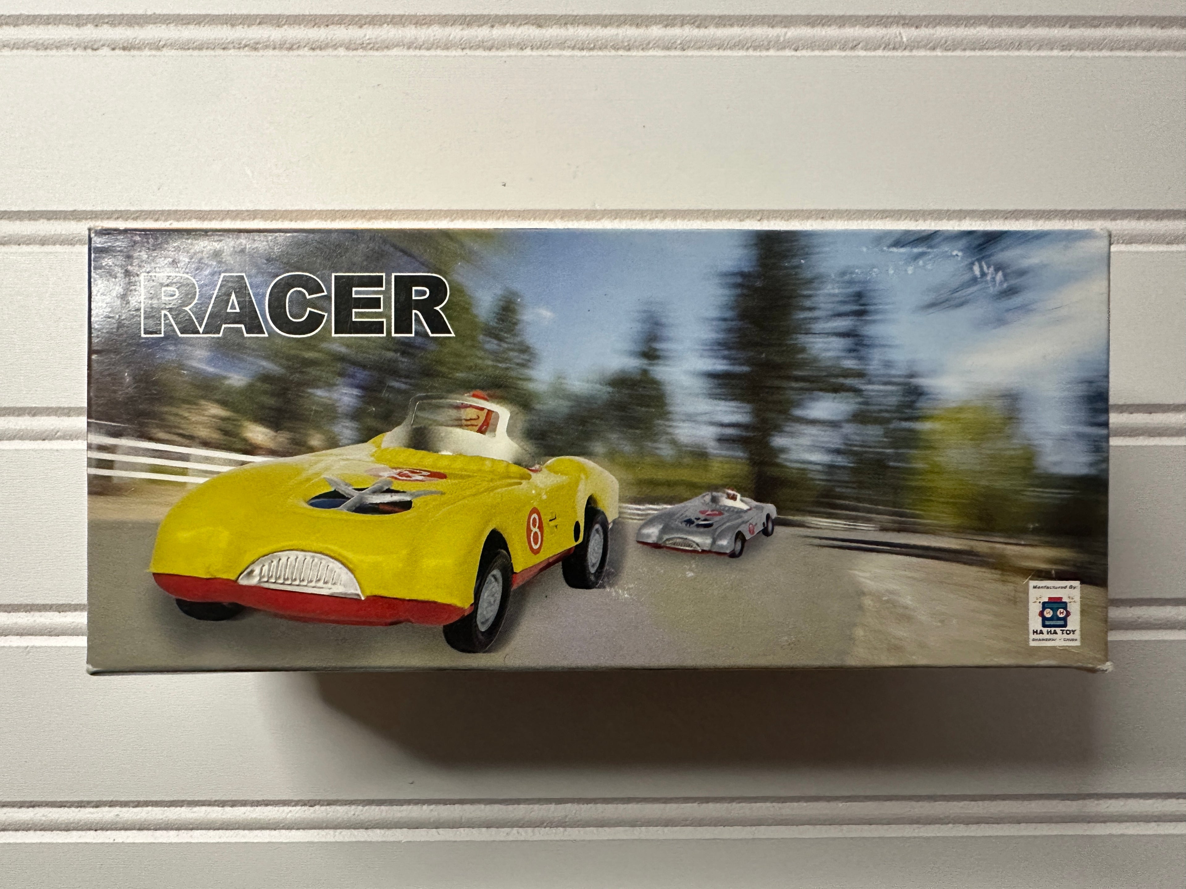 Racer Vintage Tin Toy