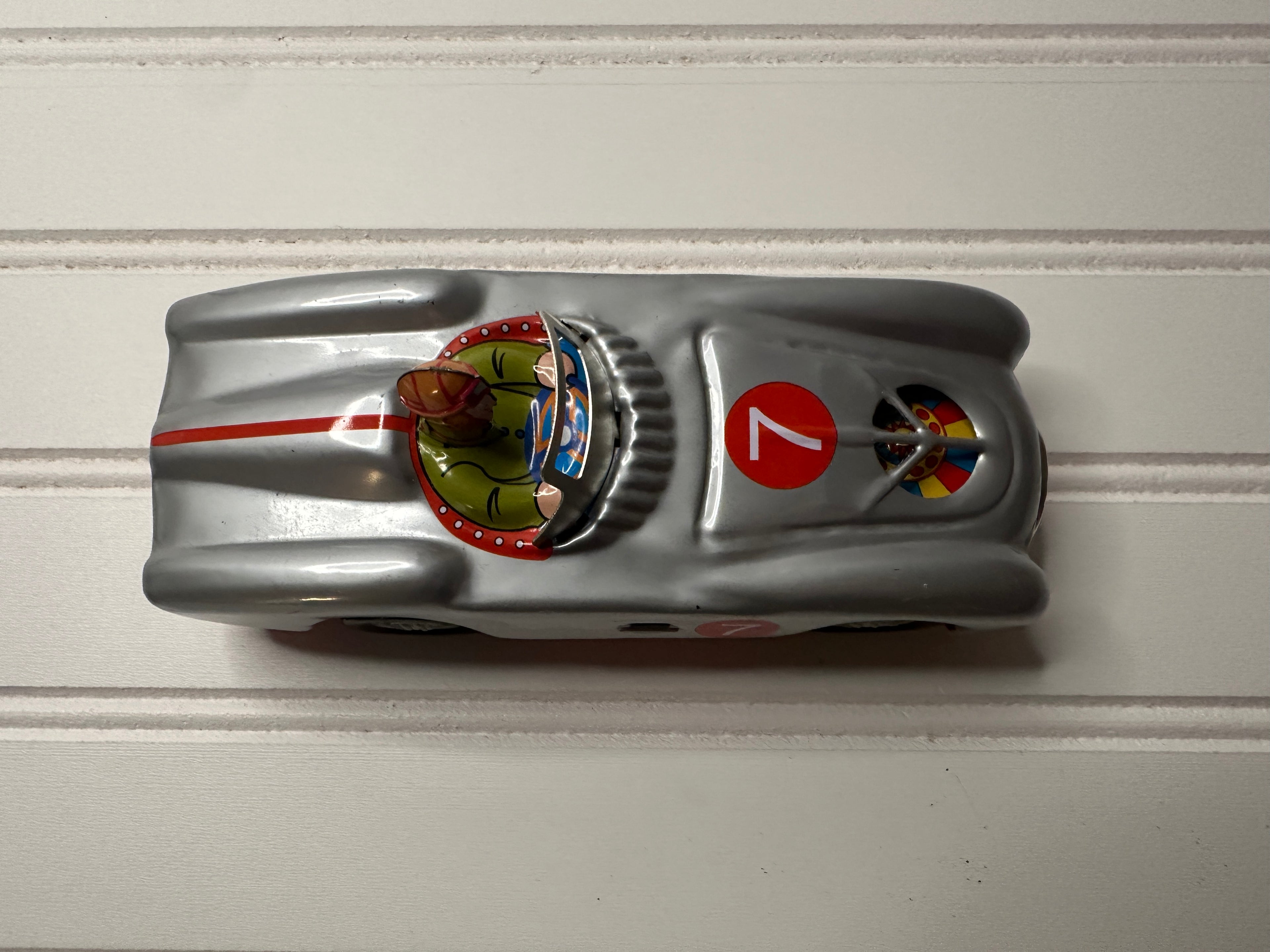 Racer Vintage Tin Toy