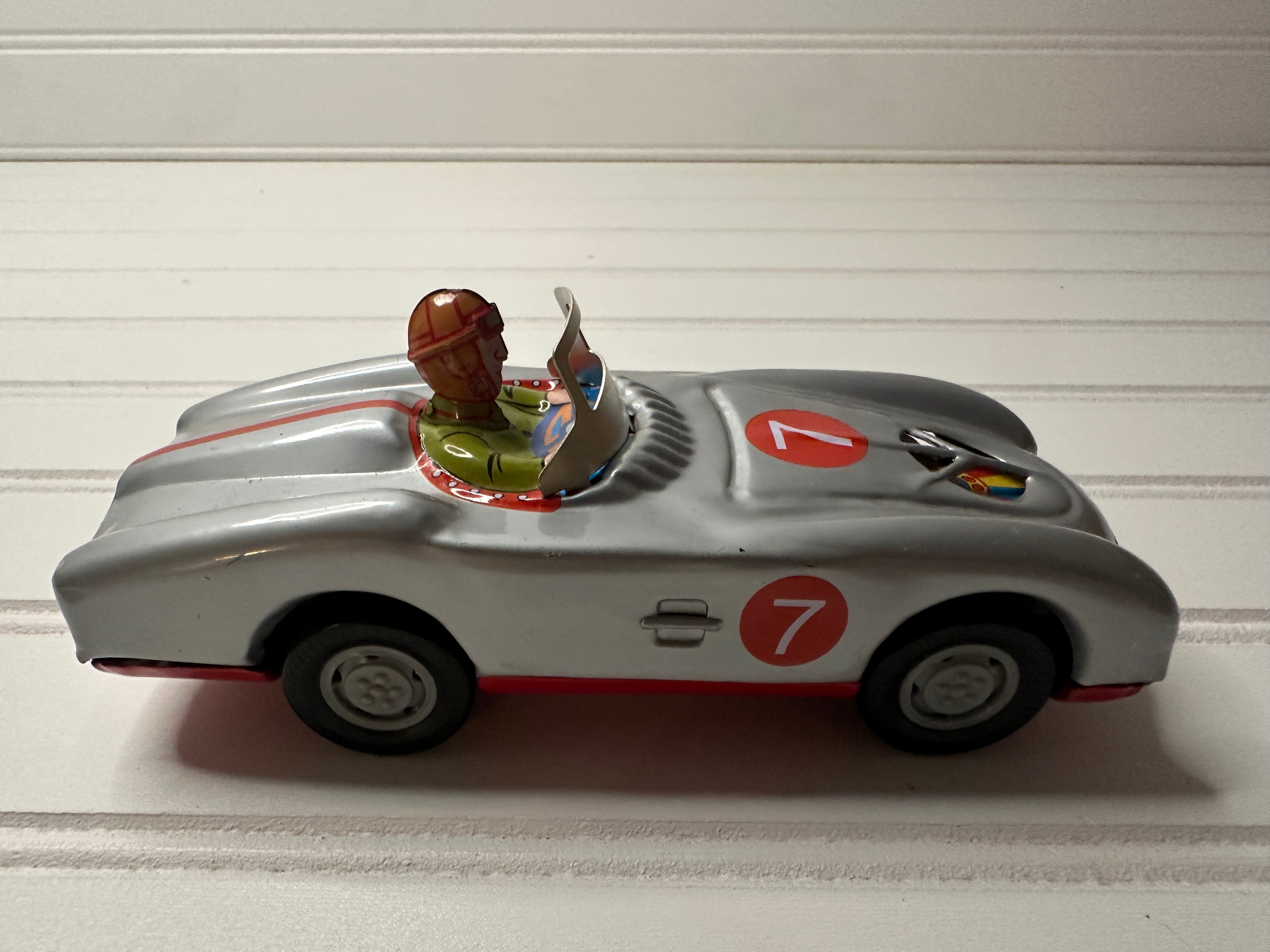 Racer Vintage Tin Toy