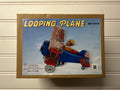 Looping Plane Vintage Tin Toy
