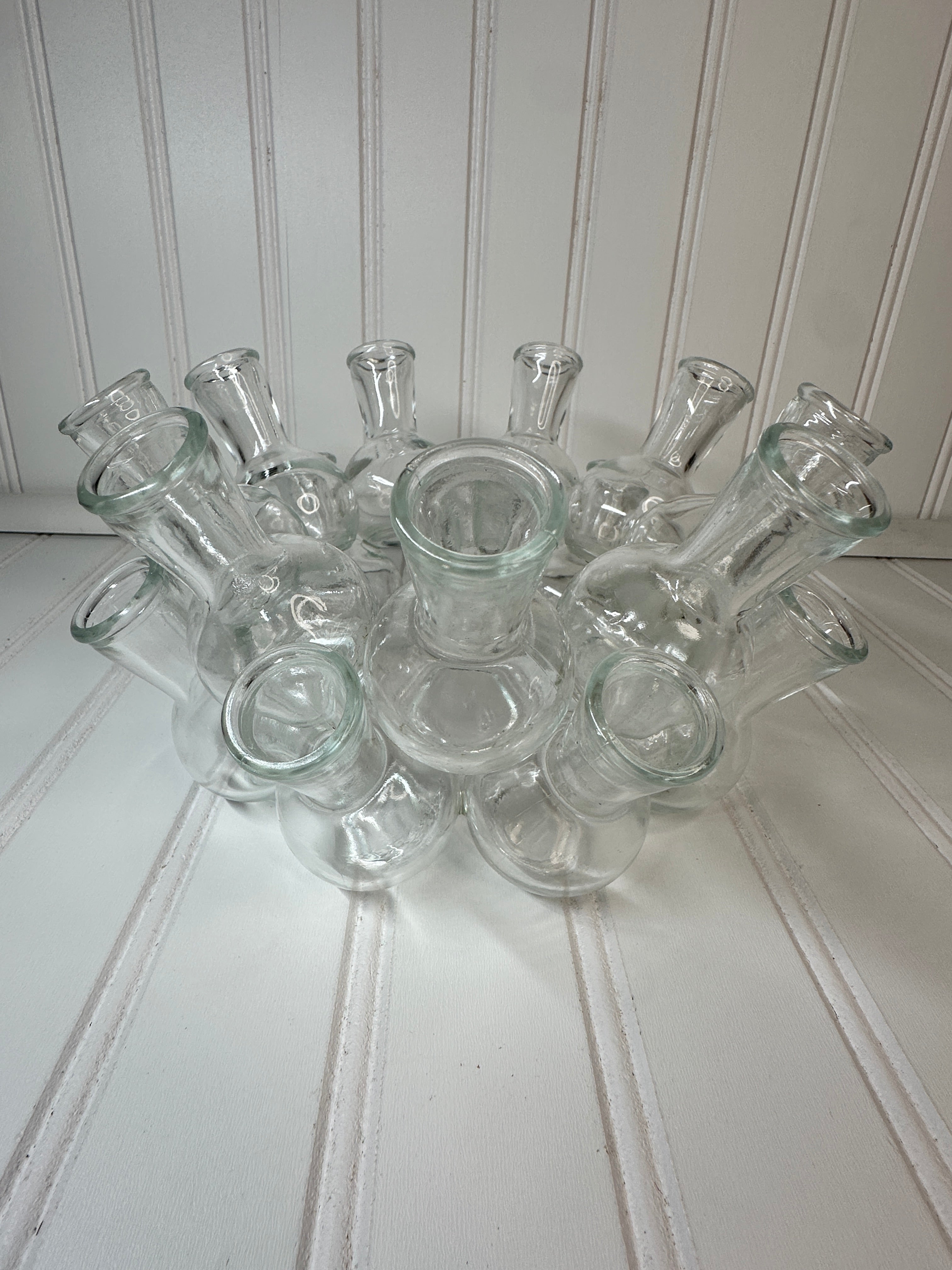 Vintage "The Original" Floral Design Bud Vase
