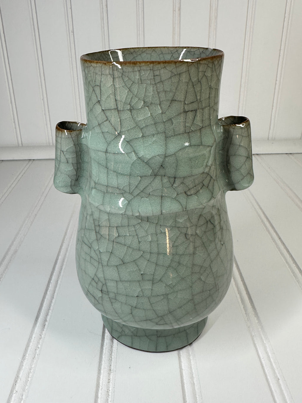 Guan Ware Vase with Dual-Tubular Ears