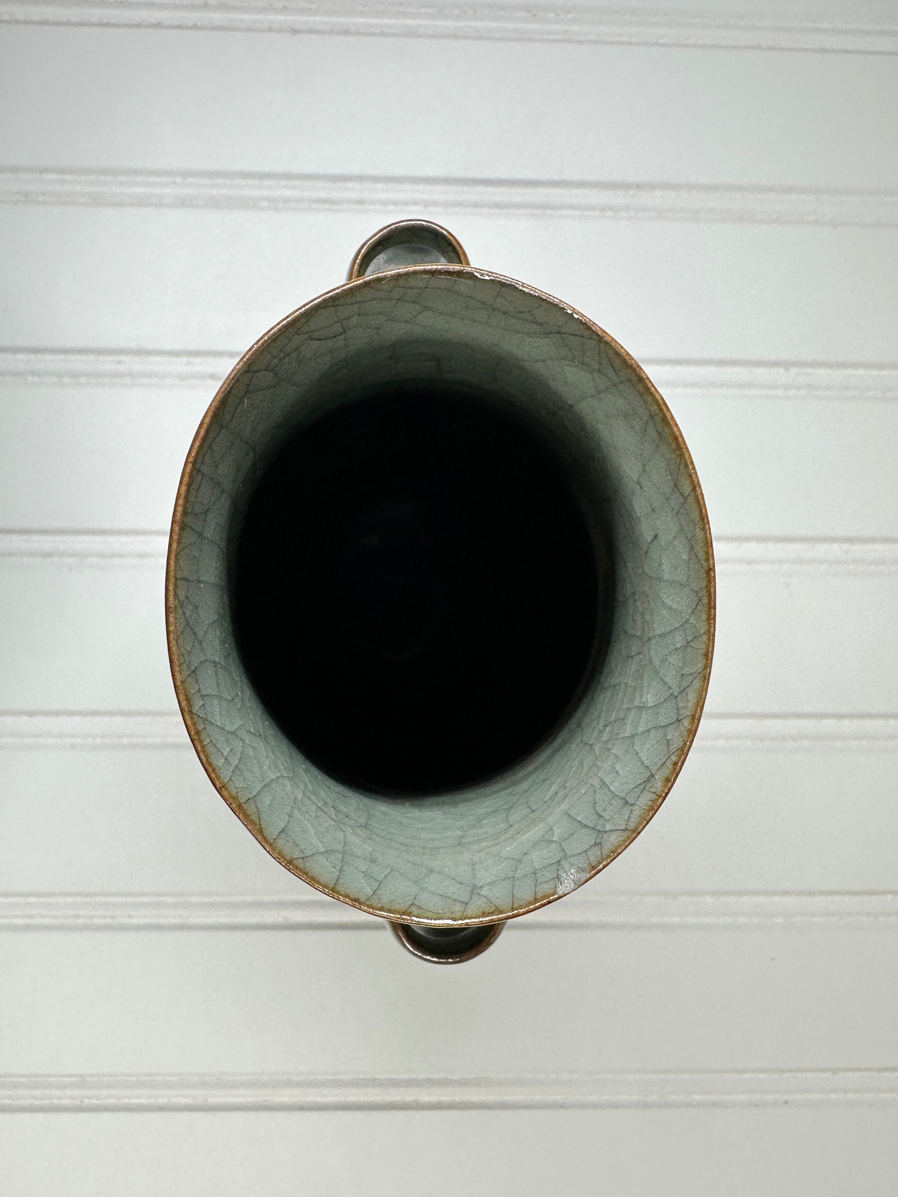 Guan Ware Vase with Dual-Tubular Ears